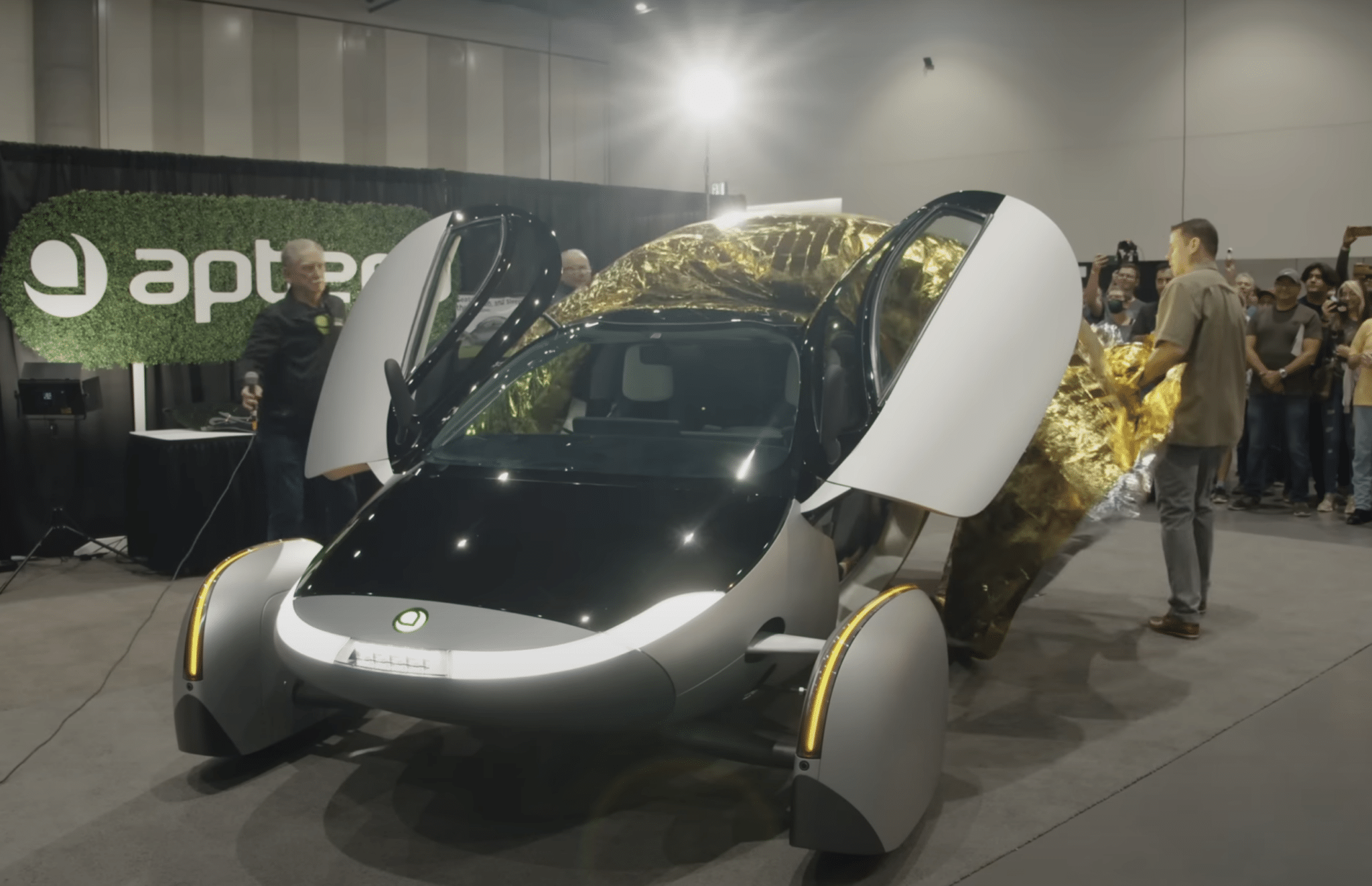 Aptera Promises World First Mass Produced Solar Car Shrink That Footprint